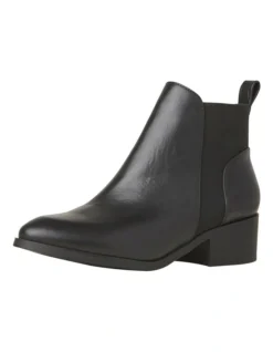 Windsor Smith Metz Black Heeled Ankle Boot -Dune London Shoes Shop 232976080 2 720x928