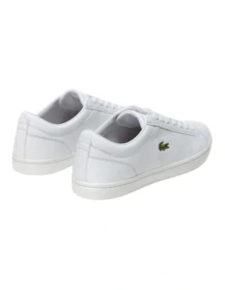 Lacoste Straightset Leather White Trainer Sneaker 10 Lacoste Straightset Leather White Trainer Sneaker -Dune London Shoes Shop 490380760 3 720x928