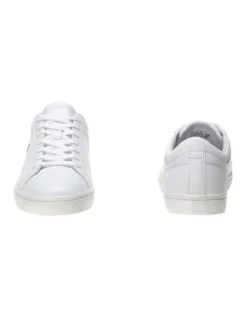 Lacoste Straightset Leather White Trainer Sneaker 12 Lacoste Straightset Leather White Trainer Sneaker -Dune London Shoes Shop 490380760 5 720x928