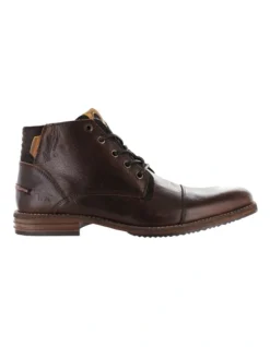 Chambers Dark Brown Lace Up Boot