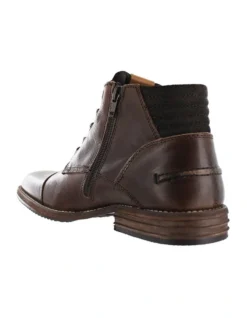 Chambers Dark Brown Lace Up Boot -Dune London Shoes Shop 594536950 3 1 720x928
