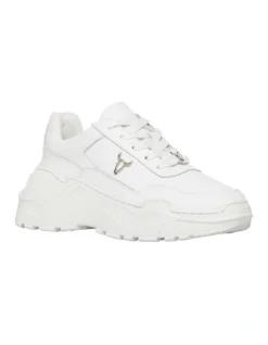 Windsor Smith Carte White Leather Chunky Sneaker -Dune London Shoes Shop 636444910 2 1 720x928