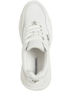 Windsor Smith Carte White Leather Chunky Sneaker -Dune London Shoes Shop 636444910 3 1 720x928