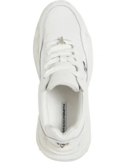 Windsor Smith Carte White Leather Chunky Sneaker -Dune London Shoes Shop 636444910 3 720x928