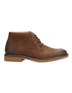 Hush Puppies Michigan Brown Rub Boot