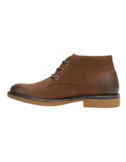 Hush Puppies Michigan Brown Rub Boot -Dune London Shoes Shop 762181660 3 720x928