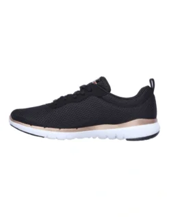 Skechers Flex Appeal 3.0 First Insight Sneaker In Black -Dune London Shoes Shop 775363330 4 720x928