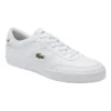 Lacoste Court-Master White Lace-Up Sneaker
