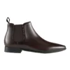 Beaumont Brown Leather Chelsea Boots