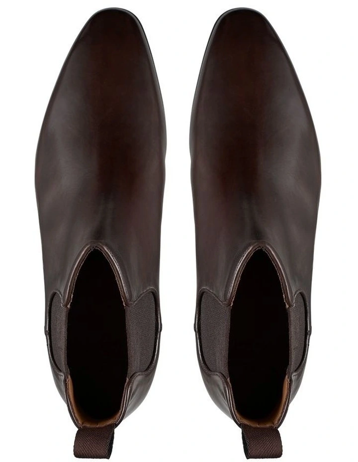 Beaumont Brown Leather Chelsea Boots 3 Beaumont Brown Leather Chelsea Boots - Image 3