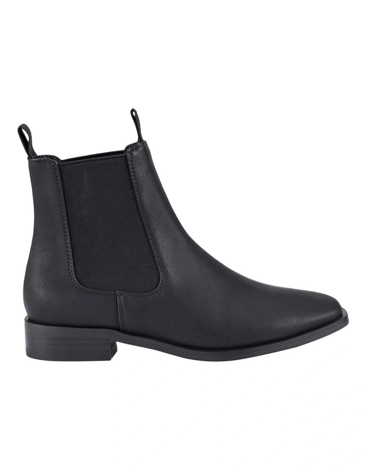 Harper Black Ankle Boot 1 Harper Black Ankle Boot