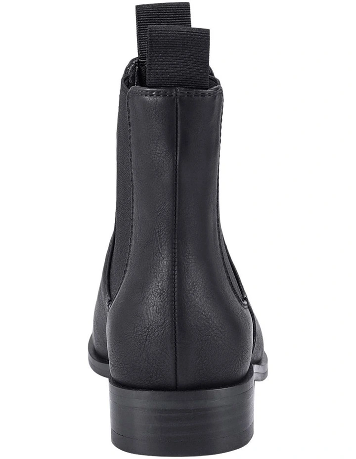 Harper Black Ankle Boot 3 Harper Black Ankle Boot - Image 3