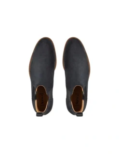 Roarke Charcoal Suede Chelsea Boots -Dune London Shoes Shop 821455300 3 720x928