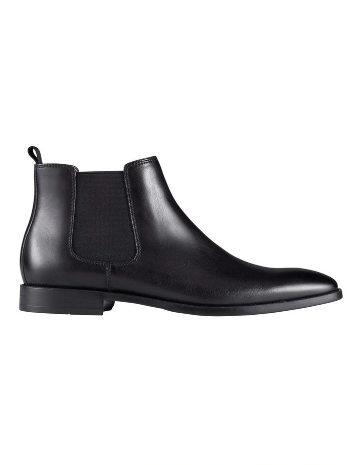 Artie Black Leather Chelsea Boots 1 Artie Black Leather Chelsea Boots