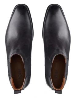 Artie Black Leather Chelsea Boots 5 Artie Black Leather Chelsea Boots -Dune London Shoes Shop 823888000 3 720x928