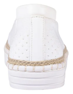 Queen White Slip-on Sneaker -Dune London Shoes Shop 825555430 3 720x928