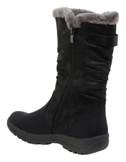 Element Black Micro Boot -Dune London Shoes Shop 827198290 7 720x928