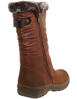 Element Tan Micro Boot -Dune London Shoes Shop 827198380 4 720x928
