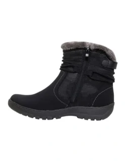 Eskimo Black Micro Boot -Dune London Shoes Shop 827269210 3 720x928