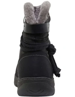 Eskimo Black Micro Boot -Dune London Shoes Shop 827269210 5 720x928