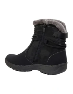 Eskimo Black Micro Boot -Dune London Shoes Shop 827269210 7 720x928