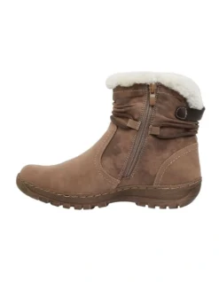 Eskimo Taupe Micro Boot -Dune London Shoes Shop 827270200 3 720x928