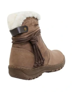 Eskimo Taupe Micro Boot -Dune London Shoes Shop 827270200 4 720x928