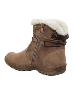 Eskimo Taupe Micro Boot -Dune London Shoes Shop 827270200 7 720x928