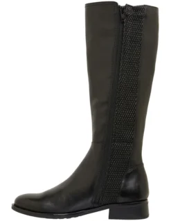 Ignite Black Glove Boots -Dune London Shoes Shop 827826670 3 720x928