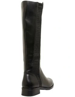 Ignite Black Glove Boots -Dune London Shoes Shop 827826670 4 720x928