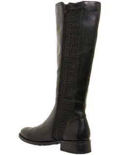 Ignite Black Glove Boots -Dune London Shoes Shop 827826670 7 720x928