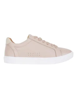 Serena Sneakers In Blush Leather