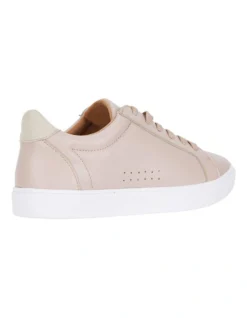 Serena Sneakers In Blush Leather -Dune London Shoes Shop 829955350 4 720x928