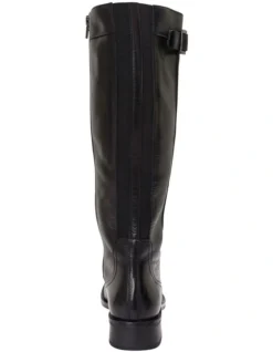 Irwin Black Hi Shine Boots 9 Irwin Black Hi Shine Boots -Dune London Shoes Shop 830031310 4 720x928