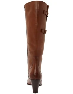 Victor Mid Brown Glove Boots -Dune London Shoes Shop 830284390 4 1 720x928
