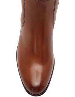 Victor Mid Brown Glove Boots -Dune London Shoes Shop 830284390 5 1 720x928