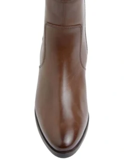 Dictate Brown Glove Boots -Dune London Shoes Shop 830287000 5 720x928