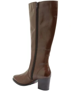 Dictate Brown Glove Boots -Dune London Shoes Shop 830287000 6 720x928
