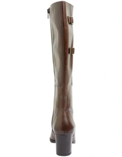 Dictate Brown Glove Boots -Dune London Shoes Shop 830287000 7 720x928