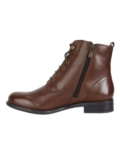 Badge Brown Glove Boots -Dune London Shoes Shop 830457460 3 720x928