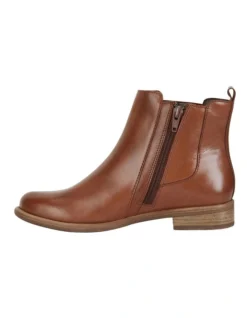 Bogart Mid Brown Glove Boots -Dune London Shoes Shop 830457820 3 720x928