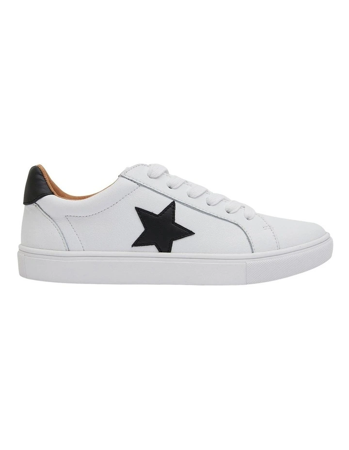 Stark Sneakers In White /Black Leather 1 Stark Sneakers In White /Black Leather