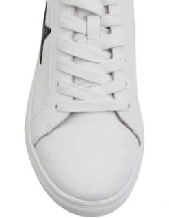 Stark Sneakers In White /Black Leather 12 Stark Sneakers In White /Black Leather -Dune London Shoes Shop 830510470 6 2 720x928