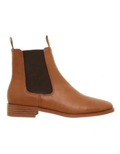 Harp Tan Smooth Boots