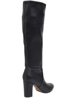 Zeck Black Smooth Boots 10 Zeck Black Smooth Boots -Dune London Shoes Shop 834335380 4 720x928