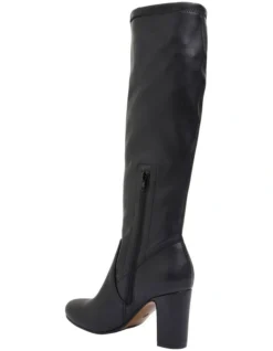 Zeck Black Smooth Boots 11 Zeck Black Smooth Boots -Dune London Shoes Shop 834335380 5 720x928