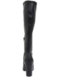 Zeck Black Smooth Boots 12 Zeck Black Smooth Boots -Dune London Shoes Shop 834335380 6 720x928
