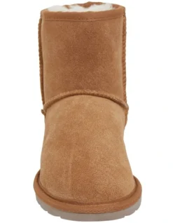 Panda Chestnut Suede Slippers -Dune London Shoes Shop 836358040 3 720x928