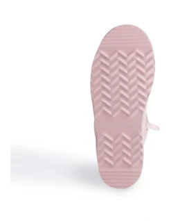 Mid Calf Zip-Up Sheepskin Boot Pale Pink -Dune London Shoes Shop 837291250 3 720x928