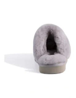 Unisex Sheepskin Wool Sydney Slippers Light Grey 9 Unisex Sheepskin Wool Sydney Slippers Light Grey -Dune London Shoes Shop 837292510 3 720x928